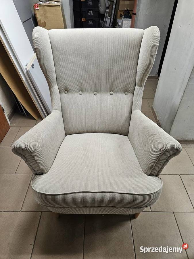 Fotel uszak ikea Strandmon Meble