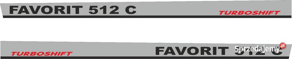 Naklejki favorit 512 c zamienniki Pozostałe Bydgoszcz