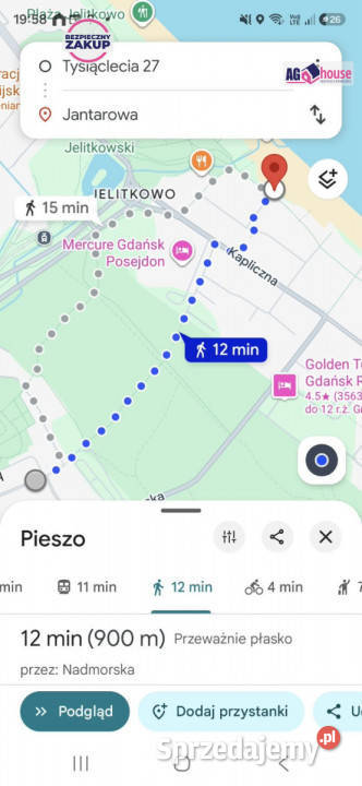 sprzedaży mieszkania 41m 2 pokoje Gdańsk 18024zł/m2 Sprzedaż