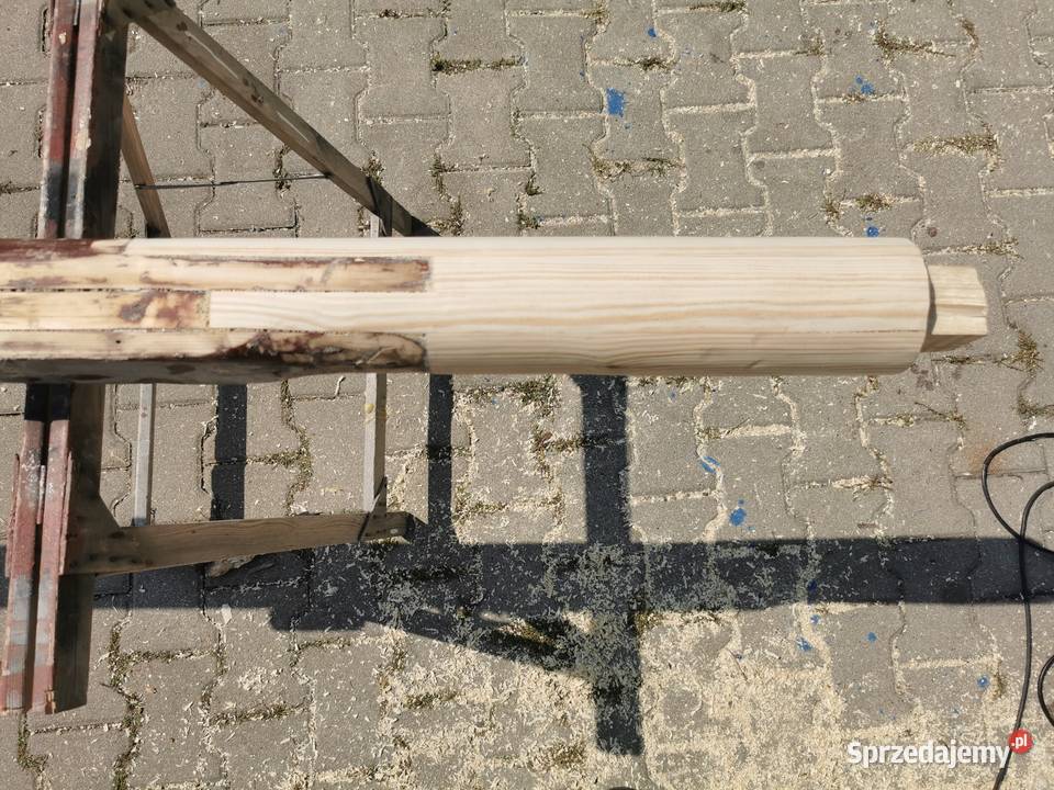 Szkutnik Dezeta Maszt drewniany Gafel bom Wyszogród