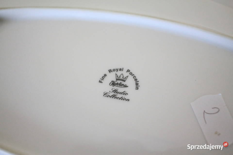 Talerze płaskie porcelana Karolina