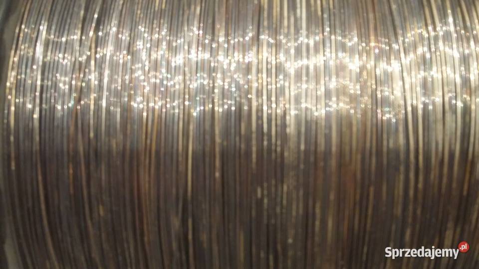 Drut Miedziany Srebrzony Srebrzanka fi 08 mm 5m Warszawa sprzedam