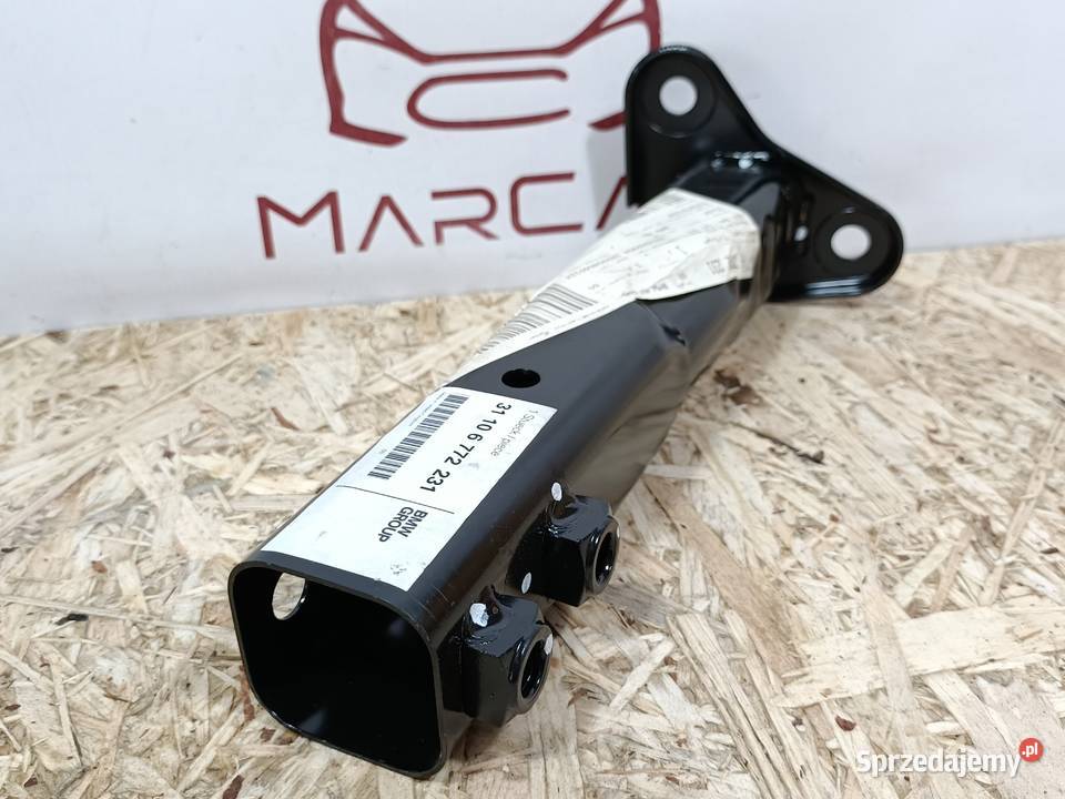 MINI R56 R61 R60 UCHWYT WSPORNIK ZDERZAKA LEWY osobowe Wzmocnienia, belki i wsporniki Pleszew sprzedam