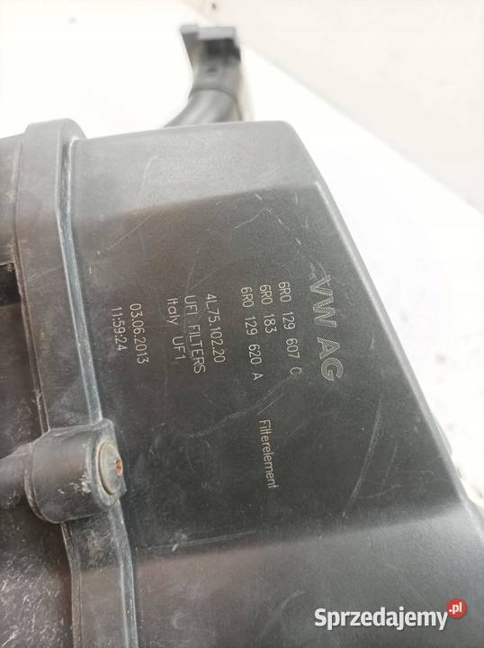 OBUDOWA FILTRA POWIETRZA 6R0129607C 12 TSI Seat Obudowy filtrów