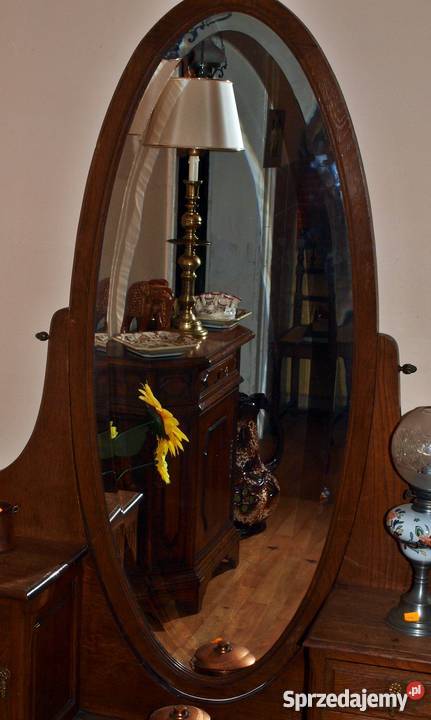 toaletka z lustrem zabytkowa oryginalna w 100 Meble Dobczyce