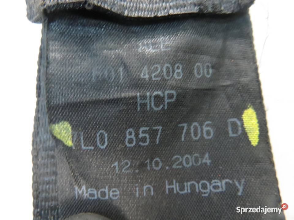 PAS PRAWY PRZEDNI VW TOUAREG I 7L0857706D osobowe