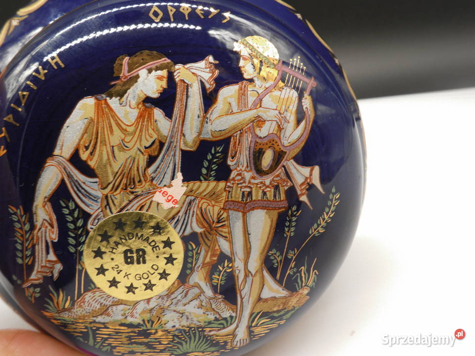Porcelanowe Puzderkoszkatułka na drobiazgi Raszków