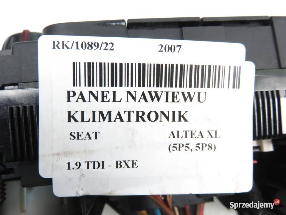 KLIMATRONIK SEAT ALTEA XL 5P5 5P8 małopolskie