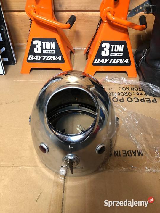 Lampa Junak m07 m10 przejściówka 1960r