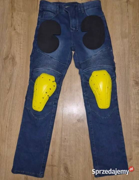 Spodnie motocyklowe jeansowe rozmiary S do 4XL Łuków