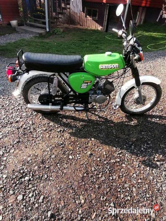 Simson S51 Comfort 4 biegi zarejestrowany Tomaszów Lubelski sprzedam