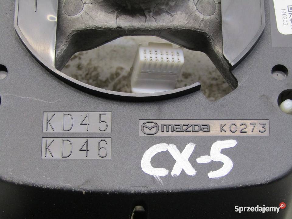 KIEROWNICA SKÓRZANA MULTIFUNKCJA SKÓRA MAZDA CX5 sprzedam