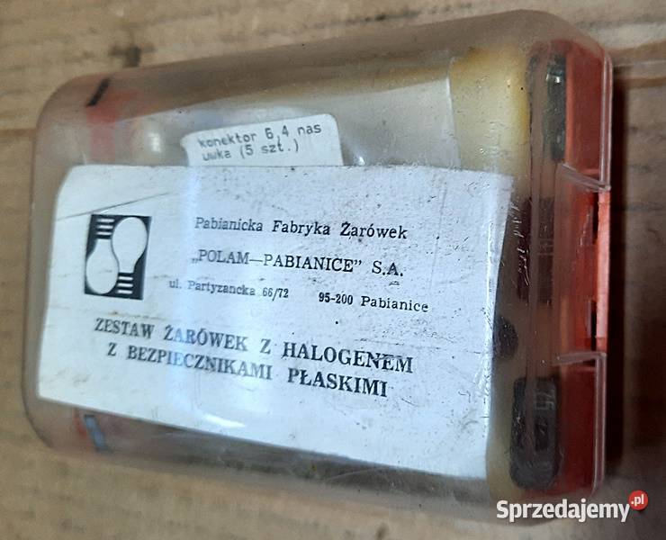 Zestaw żarówek 12V Polam Pabianice z lat PRL żarówki Oświetlenie Ostrów Wielkopolski