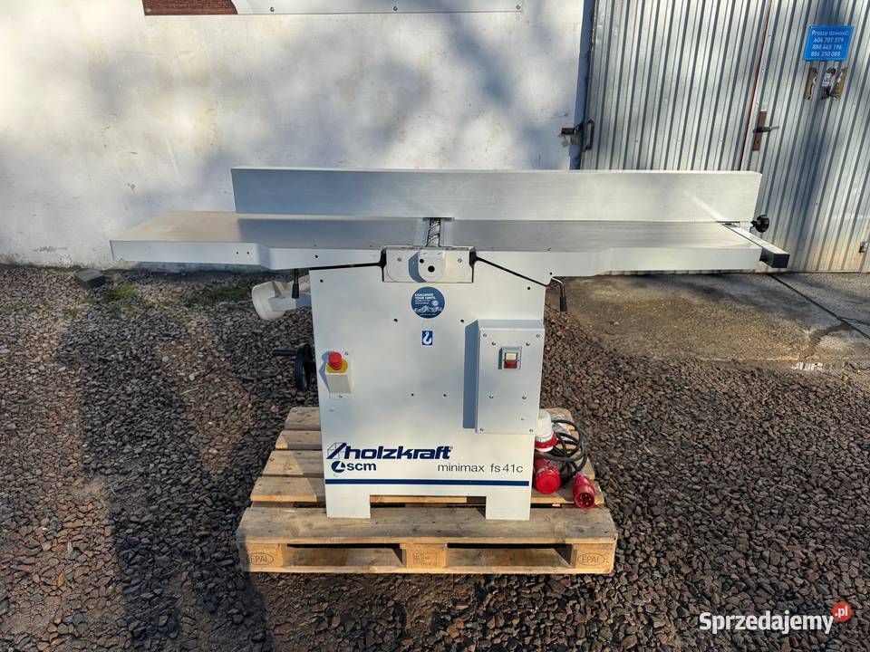 Wyrówniarko grubościówka SCM Minimax FS41 Wał Kalwaria Zebrzydowska