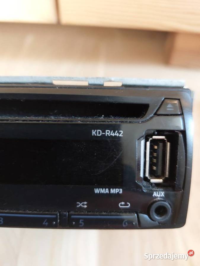 Radio samochodowe JVC KDR442 małopolskie sprzedam