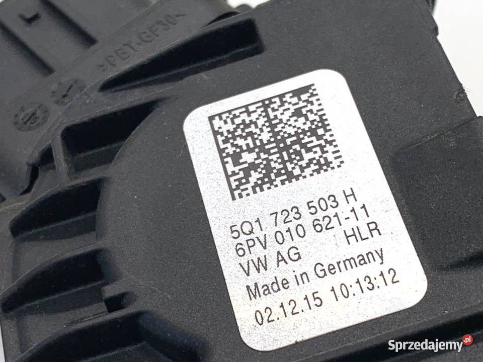 POTENCJOMETR GAZU VW GOLF VII 5Q1723503H 115 osobowe sprzedam