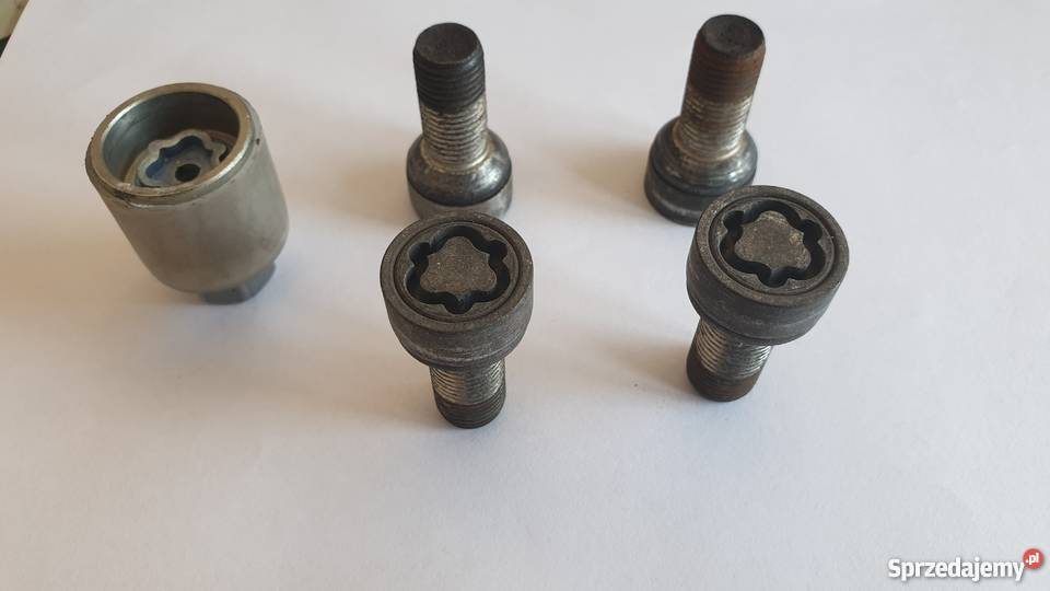 Śruby antykradzieżowe m14 AUDI A6 C6 ORG Rozmiar 16" Ciechanów