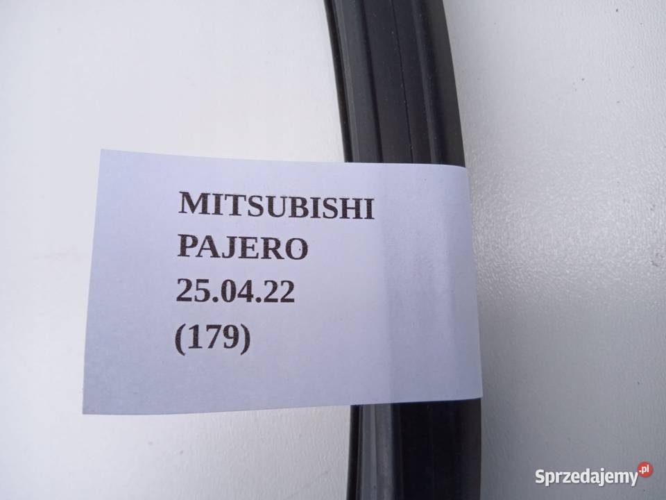 USZCZELKA SZYBY DRZWI MITSUBISHI PAJERO SPORT II wielkopolskie Nowy Tomyśl