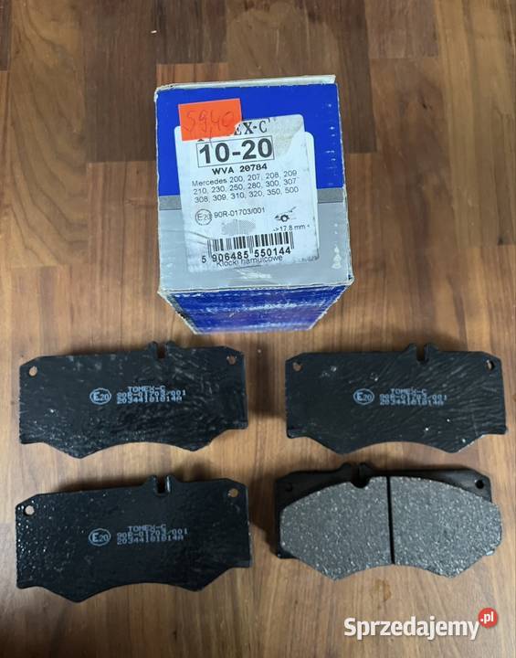 Klocki hamulcowe Tomex 1020 Mercedes W460 W461 osobowe Warszawa