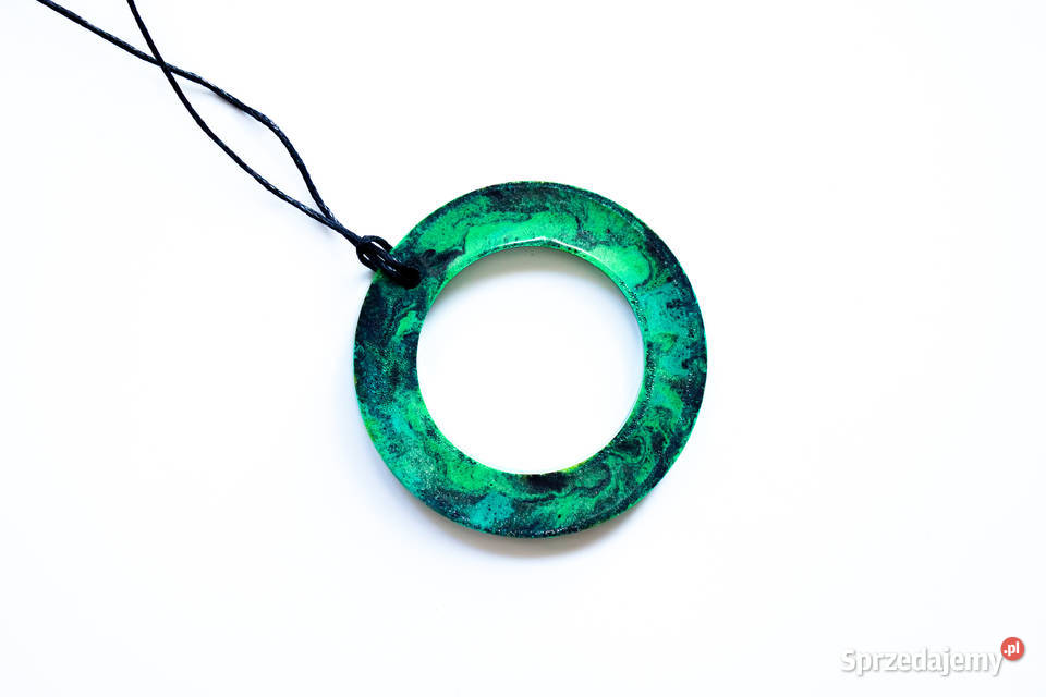 Duży kolorowy wisior 6 lekko świecący w mazowieckie Warszawa