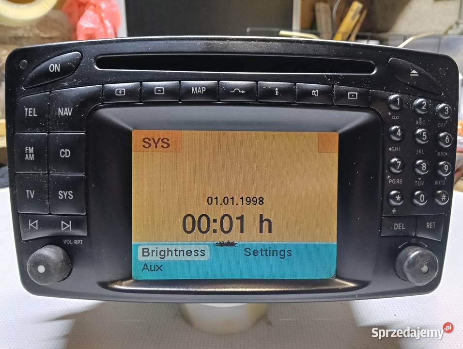 Mercedes w203 w209 radio nawigacja CD Motoryzacja