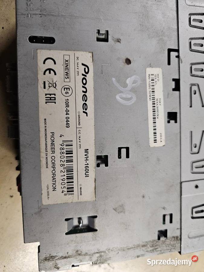 Radio samochodowe Pioneer mvh 160ui mvh160ui Jelenia Góra sprzedam
