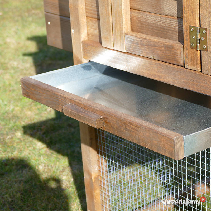 Kurnik Nico z metalową szufladą Dla ptaków