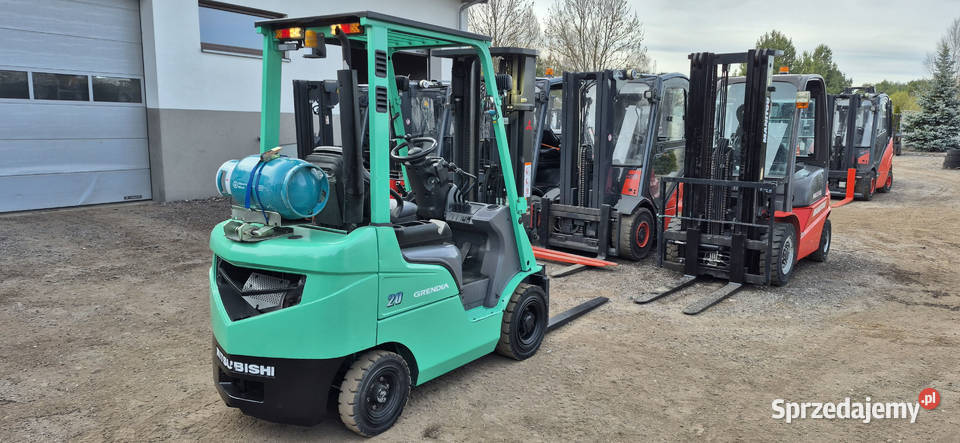 Wózek Widłowy MITSUBISHI FG20 Triplex 470m 3970 Małkinia Górna