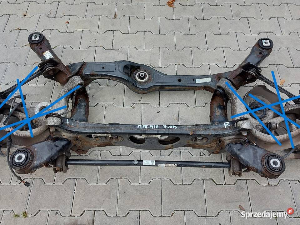 PORSCHE MACAN S 95B 30 TDI Belka sanki osobowe