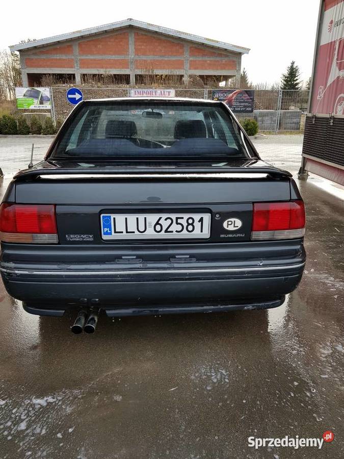 SUBARU LEGACY TURBO 1993r 20 200 uszkodzony Drzewica