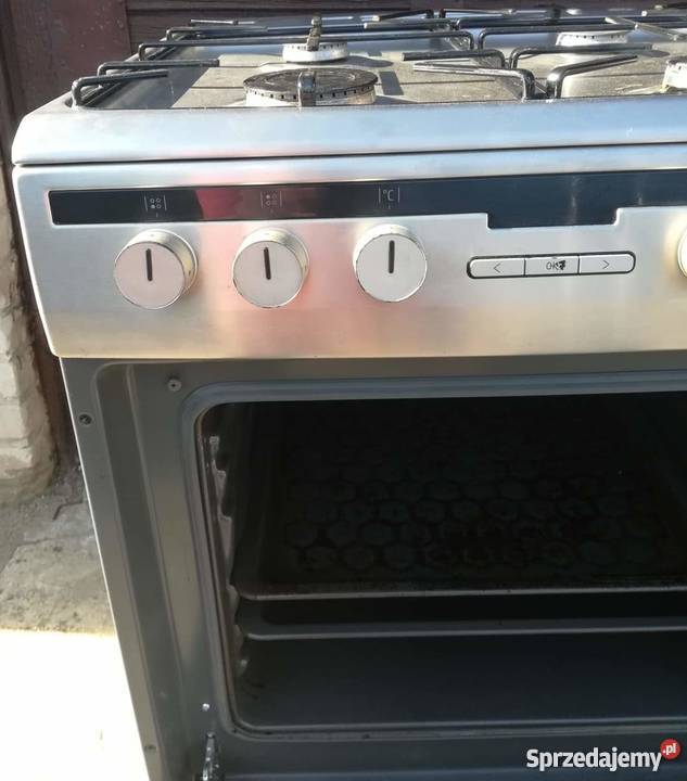 Kuchnia gazowoelektryczna Amica 60 Inox mazowieckie Warszawa