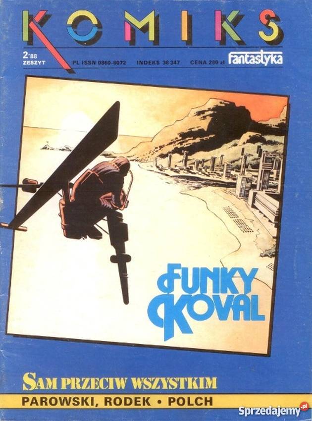 FANTASTYKA KOMIKS ZESZYT 288 Rok wydania 1988 wielkopolskie