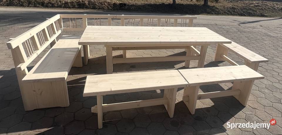 Zestaw mebli ogrodowych małopolskie Skawa