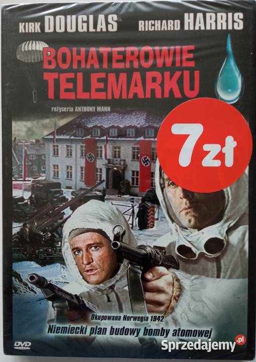 Bohaterowie telemarku DVD Kirk Douglas Richard