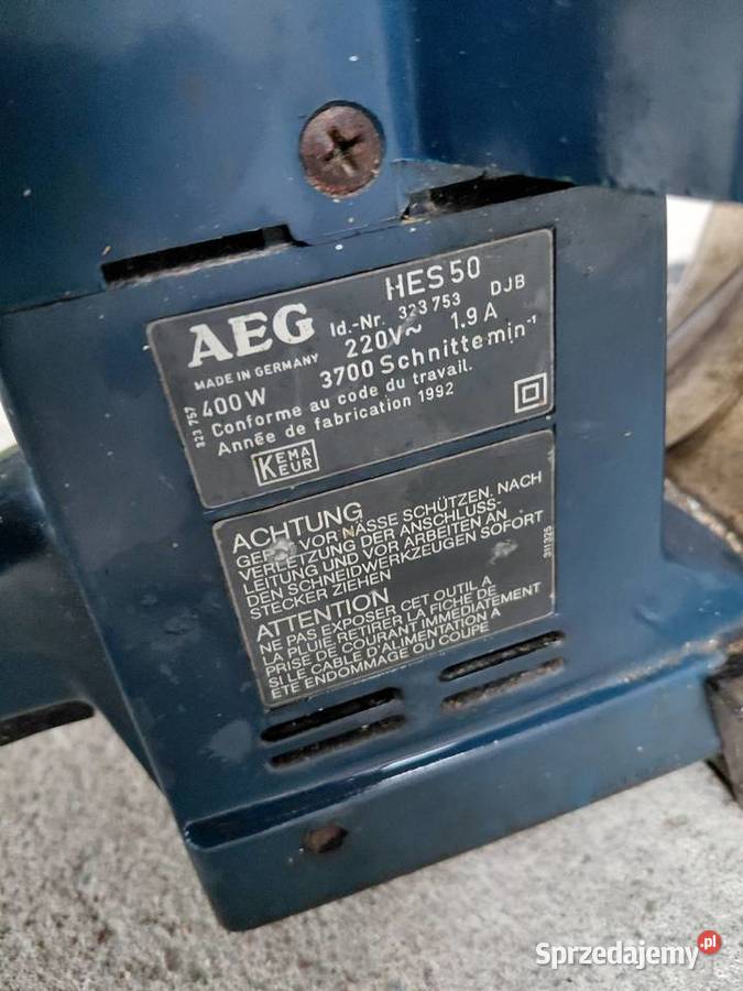 nożyce do żywopłotu AEG 335 sprzedam