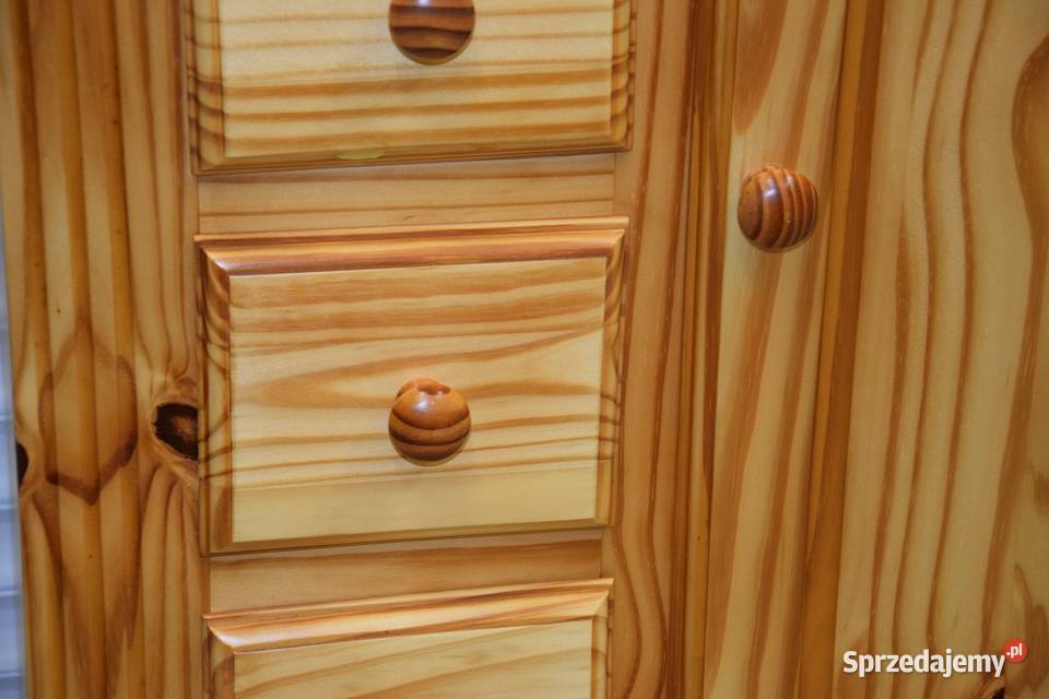 komoda z drewna sosnowego nowa Olsztyn