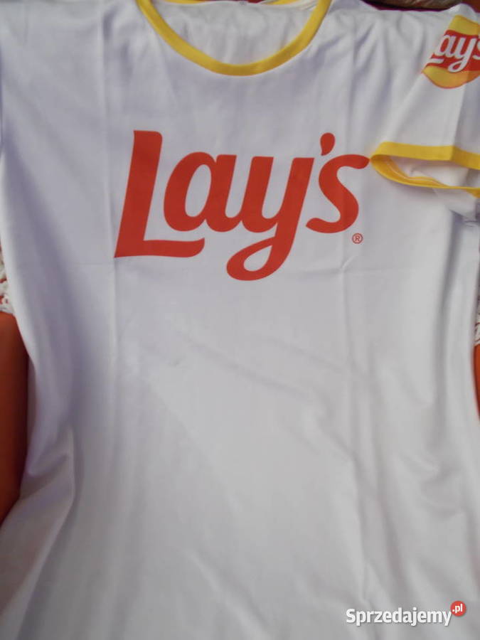 LAYSKoszulka SportowaNowaMŁadna Kolorystyka Szczecin