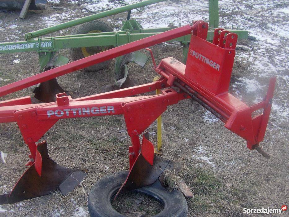 Pług 3 skibowy Pottinger Landsberg Idealny do nieuszkodzony