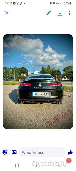 Sprzedam Renault laguna3 coupe 20turbo benzyna nieuszkodzony Laguna Białystok