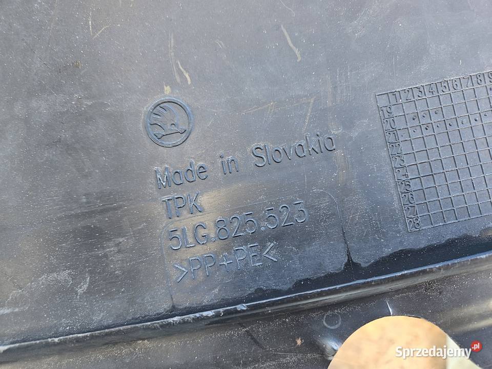 SKODA ENYAQ OSŁONA POD SILNIK 5LG825523 Międzychód