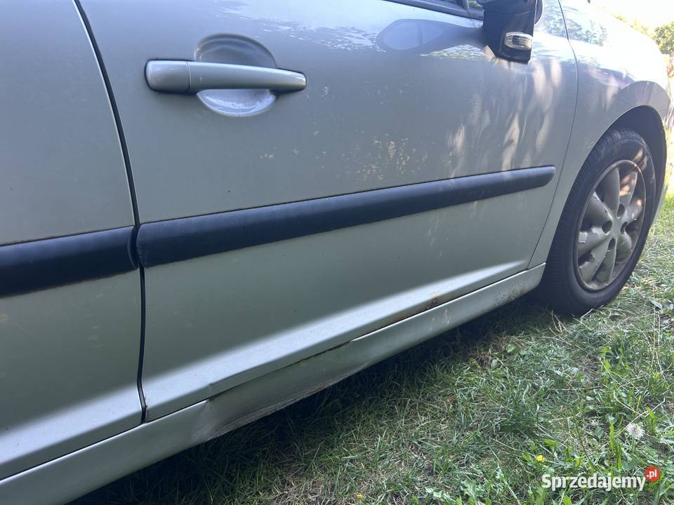 Peugeot 207 16HDI Częstochowa srebrny 207 śląskie