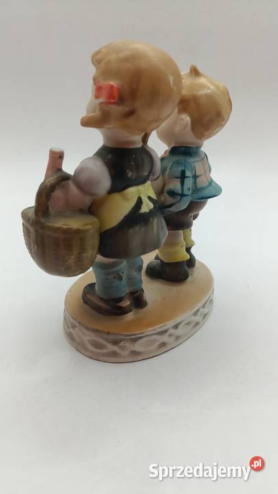 Figurka porcelana Dzieci brat i siostra Japonia Zamość