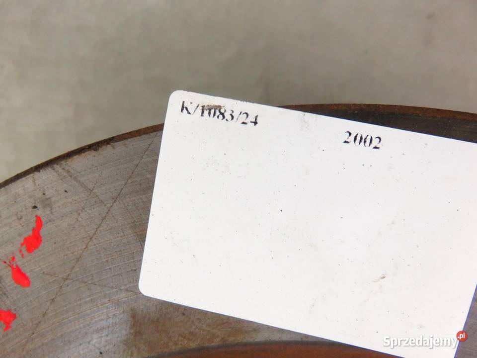 TARCZE HAMULCOWE TYŁ MERCEDES KLASA S W220 300MM osobowe