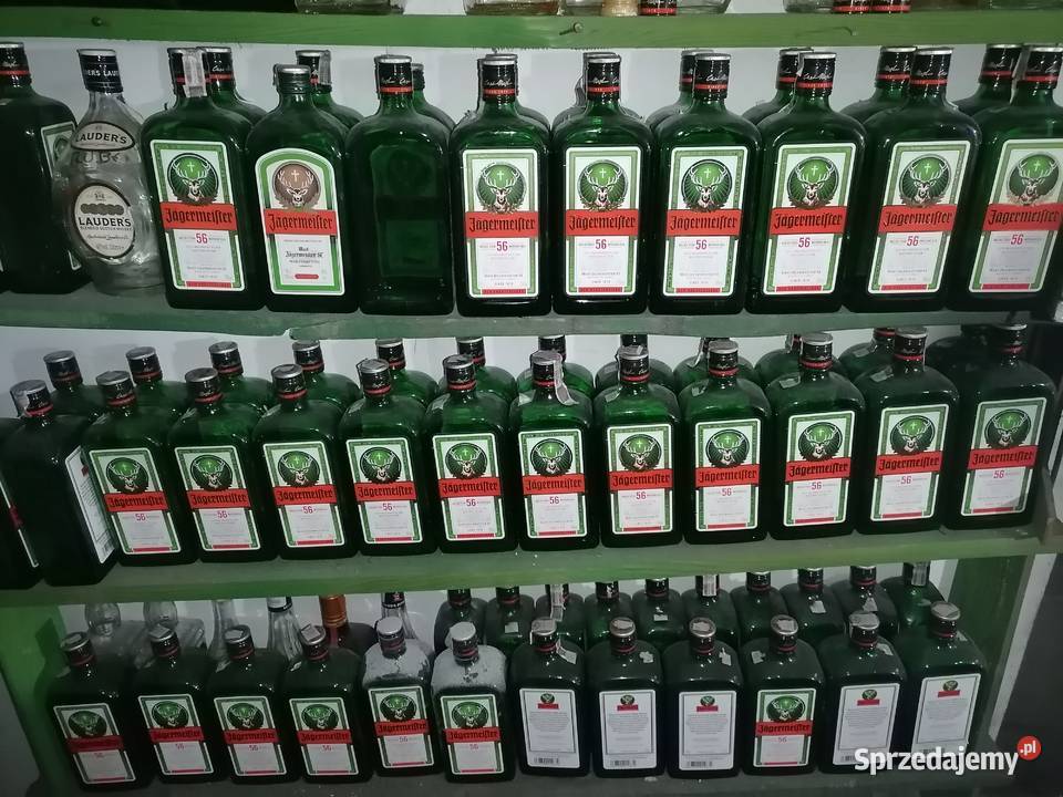 Butelki Jagermaifter Dębe Wielkie sprzedam