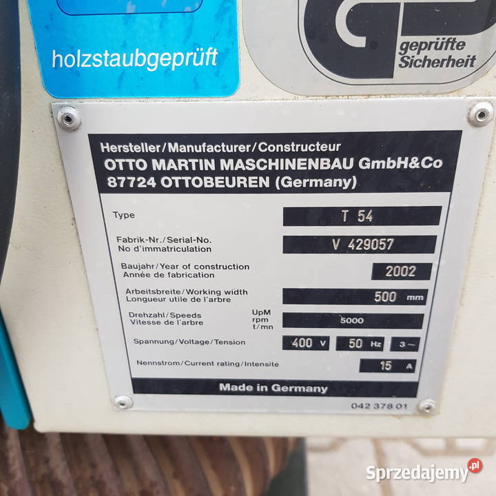 Wyrówniarka MARTIN T54 wielkopolskie Gołańcz sprzedam