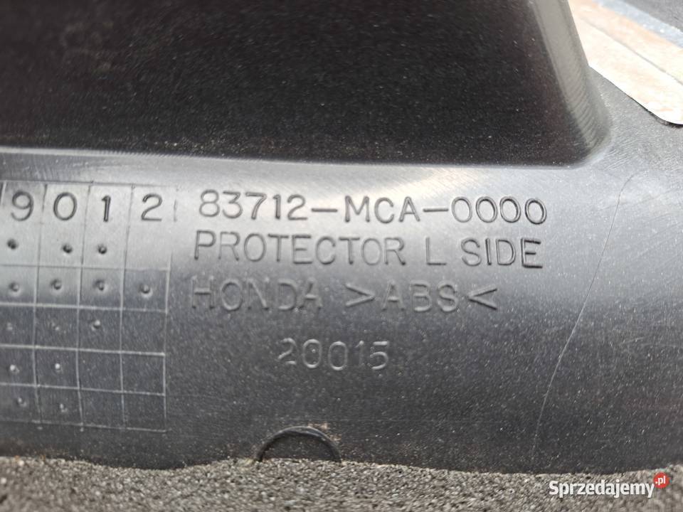 HONDA GL 1800 GOLDWING OSŁONA OWIEWKA LEWA Bieleń sprzedam