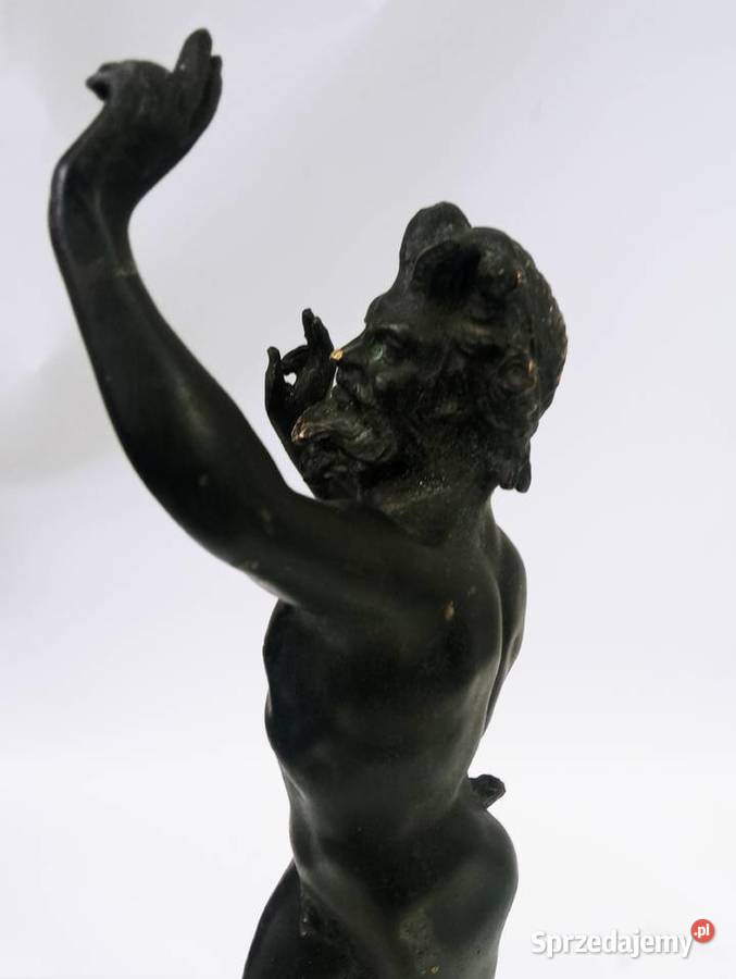 Rzeźba Figura Tańczący Satyr Faun z Pompei 30 lubuskie Nowa Sól