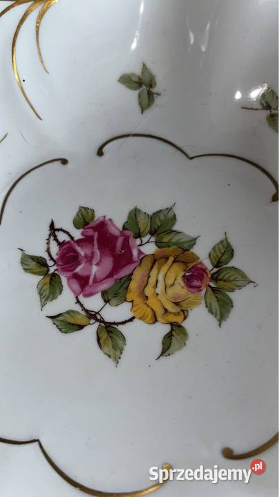 Patera z różami Ilmenau Made in Germany Na 4 Gdańsk