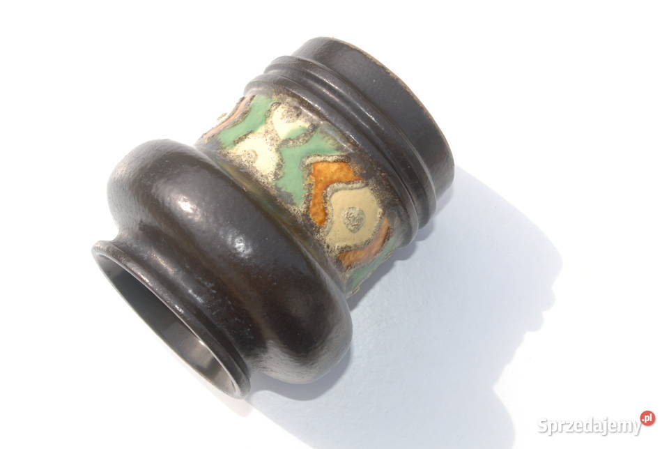 Stary ceramiczny wazon wazonik antyk zabytek Cieszyn
