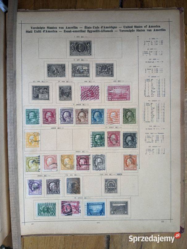 Zn USA Mi 159 60 kas 1907 śląskie Gliwice